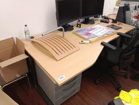Schreibtisch ca. 200/80 cm Schreibtisch ca. 200/80 cm