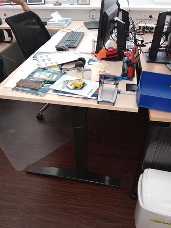 Schreibtisch mit Eckteilanbau ca. 180 / 80 cm - 160/40 cm Schreibtisch mit Eckteilanbau ca. 180 / 80 cm - 160/40 cm