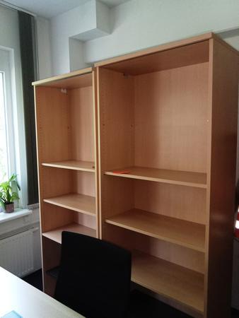5 Stück Aktenregale offen je ca. 218/80/40 cm 5 Stück Aktenregale offen je ca. 218/80/40 cm