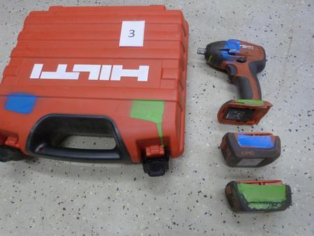 Akkuschrauber Hilti Siw 14 - A m. 2 Akkus Akkuschrauber Hilti Siw 14 - A m. 2 Akkus
