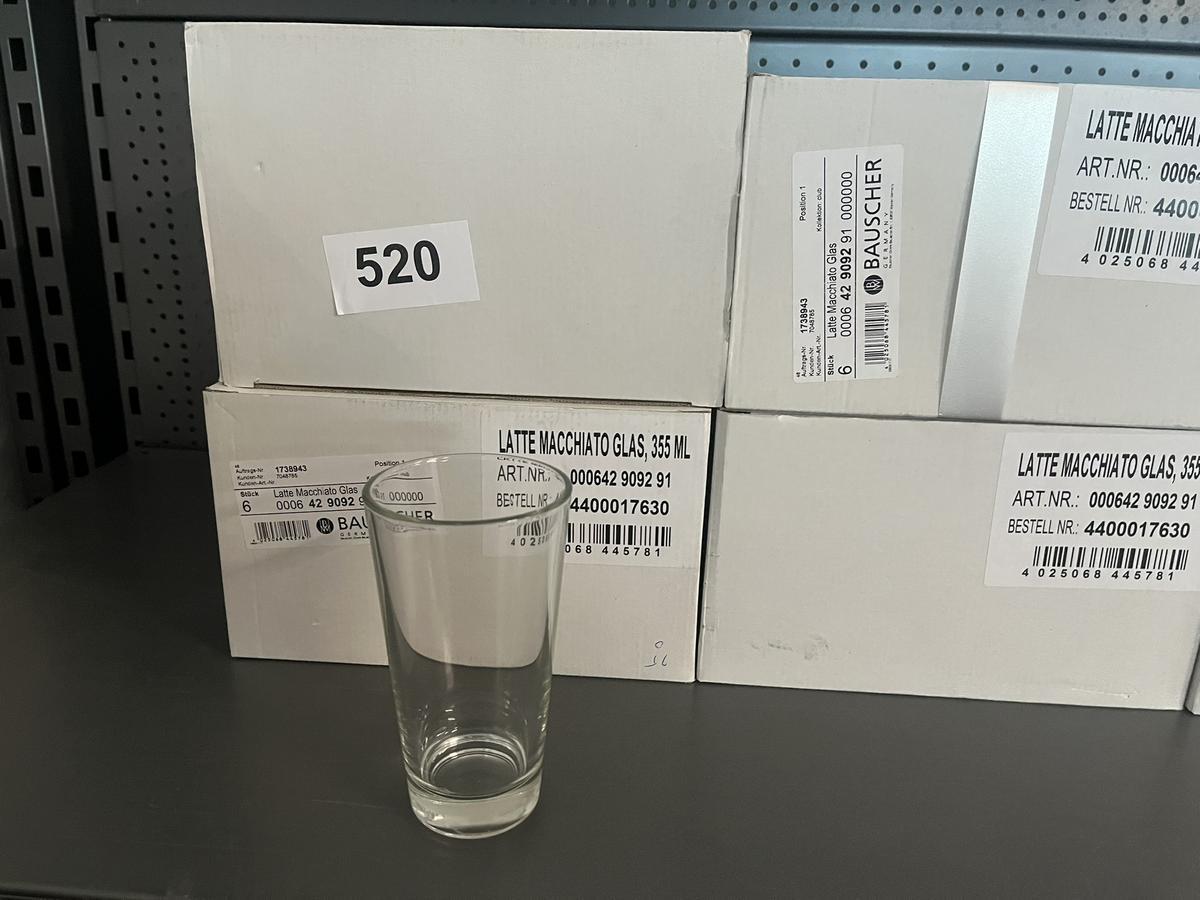 72 Stk. Latte Macchiato Gläser, 0.355L