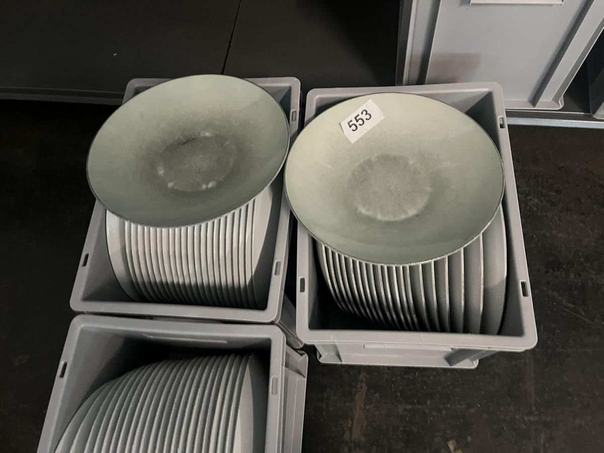 65 Stk. Teller, tief, DM 30cm
