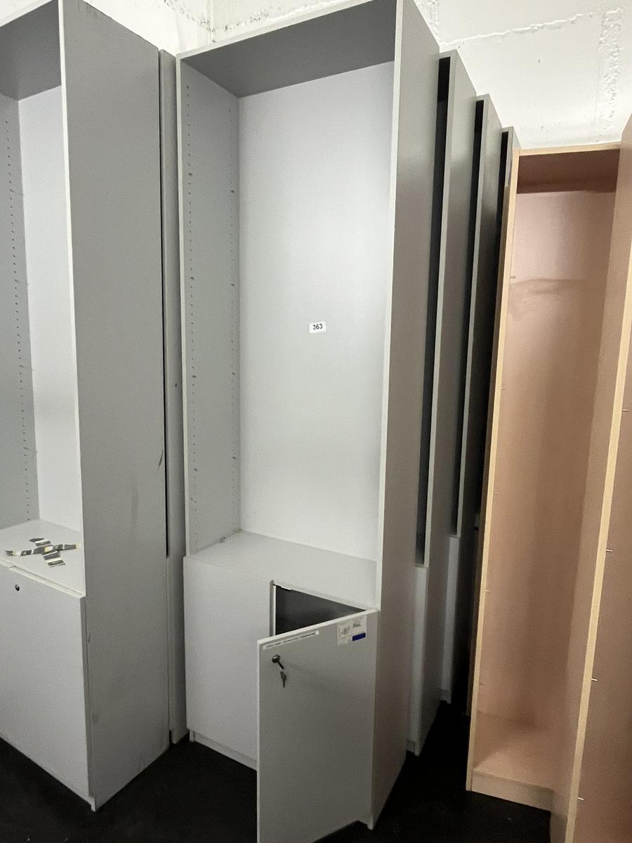 6 Stk. Aktenschränke