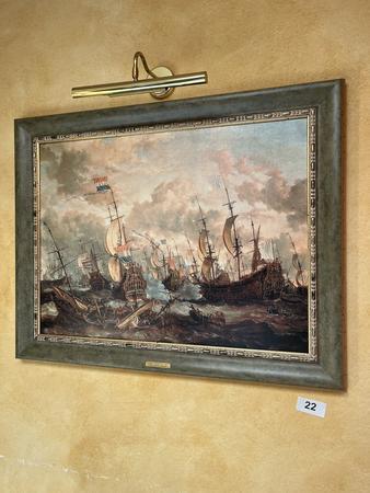Wandbild A.STROCK MATIOMAN Nat.Mus- Greenwich 95/78 cm mit Beleuchtung Wandbild A.STROCK MATIOMAN Nat.Mus- Greenwich 95/78 cm mit Beleuchtung