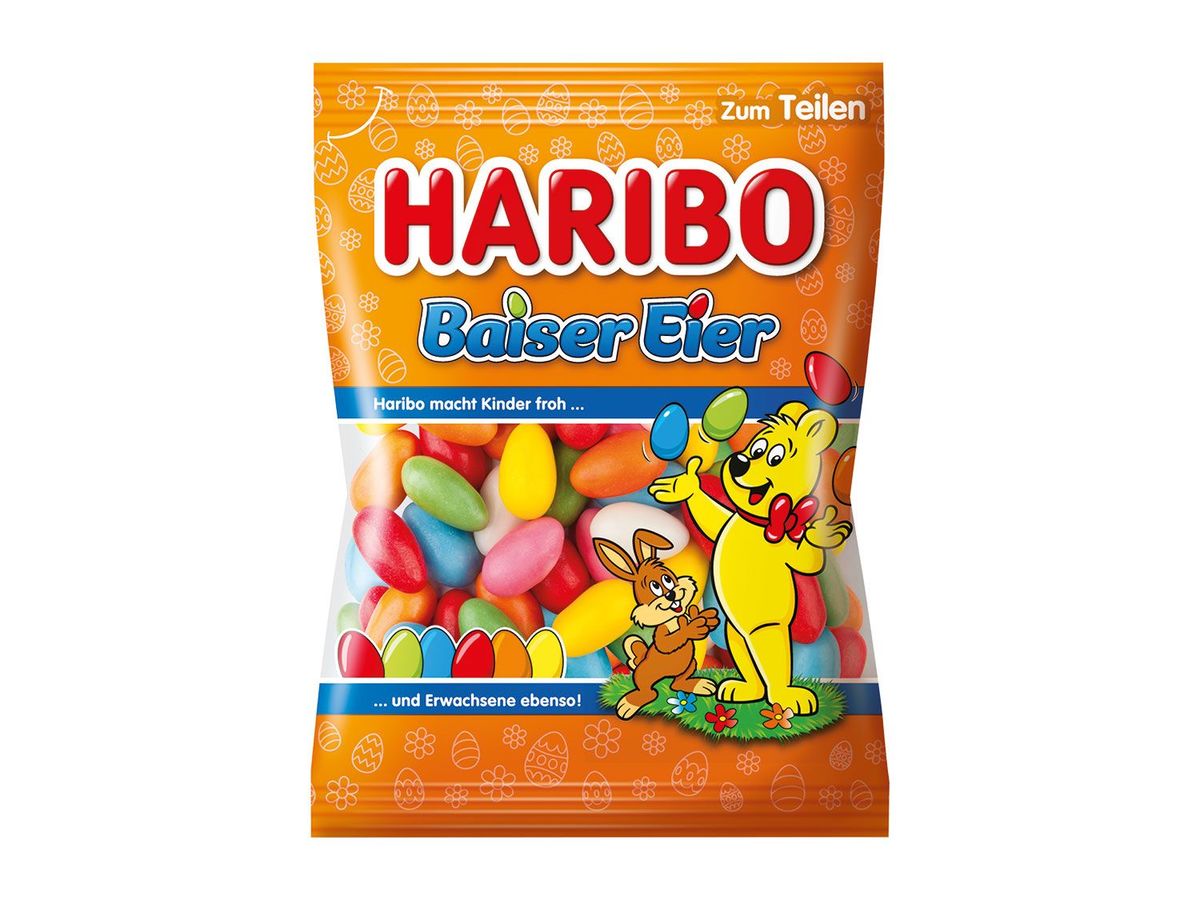 29 Stück Haribo Baiser Eier 175g mit MHD 09/2025