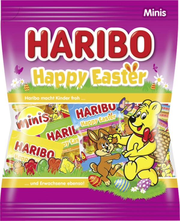 118 Stück Haribo Happy Easter (18Minis) 250g mit MHD 11/2025