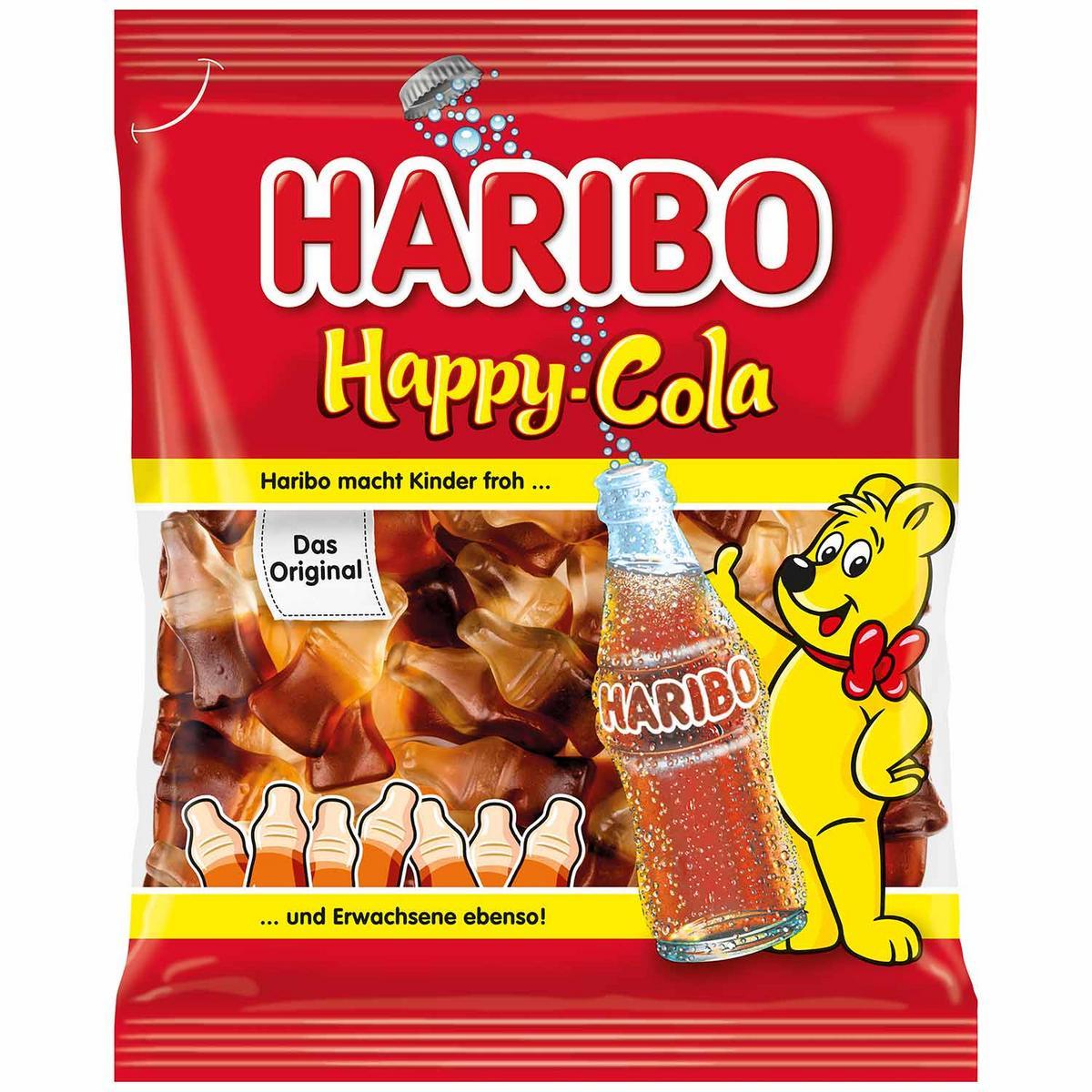 226 Stück Haribo Happy Cola 175g mit MHD 12/2025