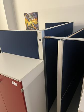 U-förmiges Raumtrennermodul ca. 80 x 160 x 80 cm U-förmiges Raumtrennermodul ca. 80 x 160 x 80 cm