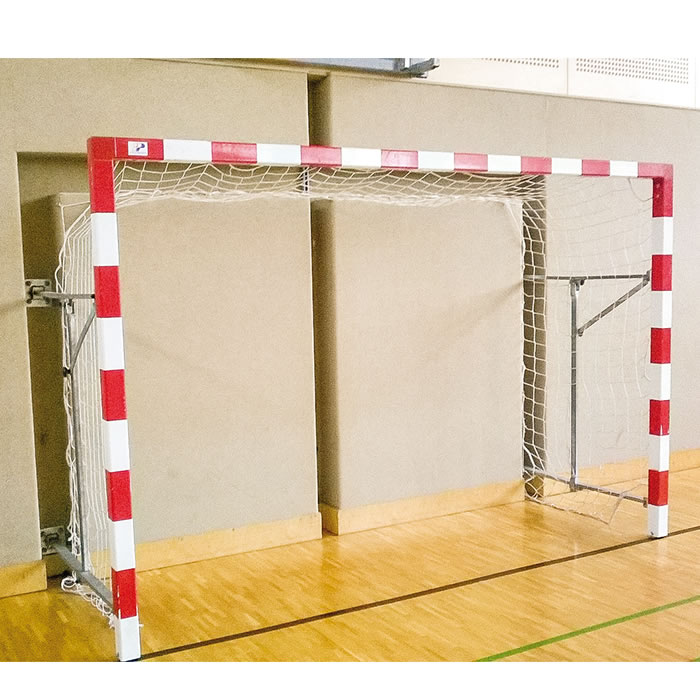 Netz für Handballtor 3x2m , MW 100mm, 4 weiß,7200x1200mm