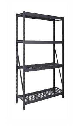 Industrie-Schwerlastregal, schwarz, 180x53x183cm Industrie-Schwerlastregal, schwarz, 180x53x183cm