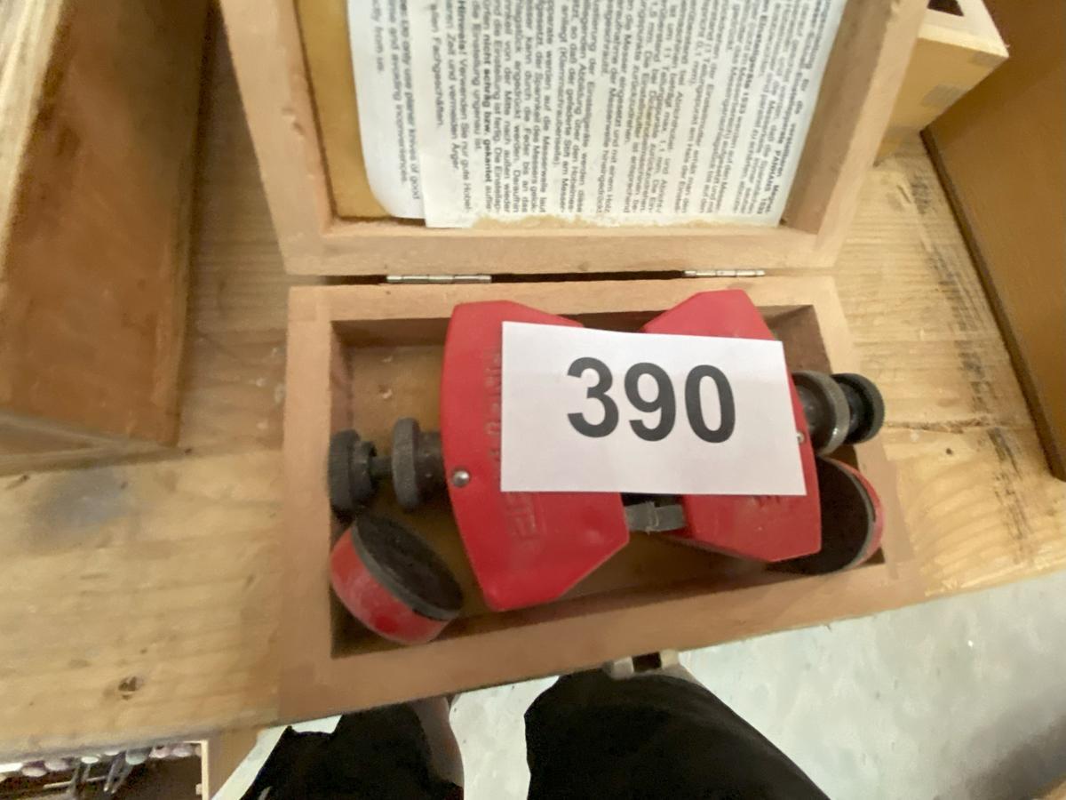 Hobelmesser Einstellgerät