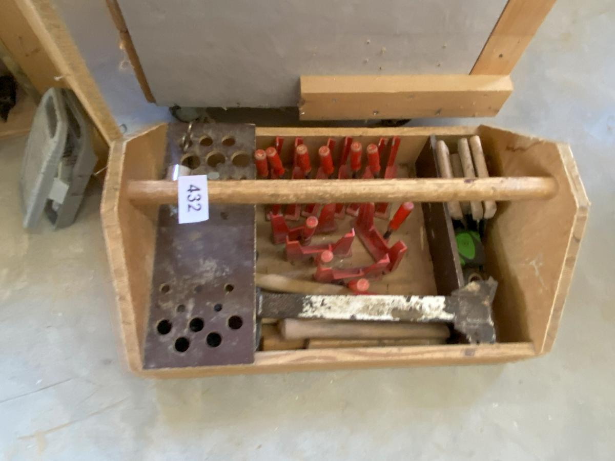 Fußbodenleger Werkzeugkiste