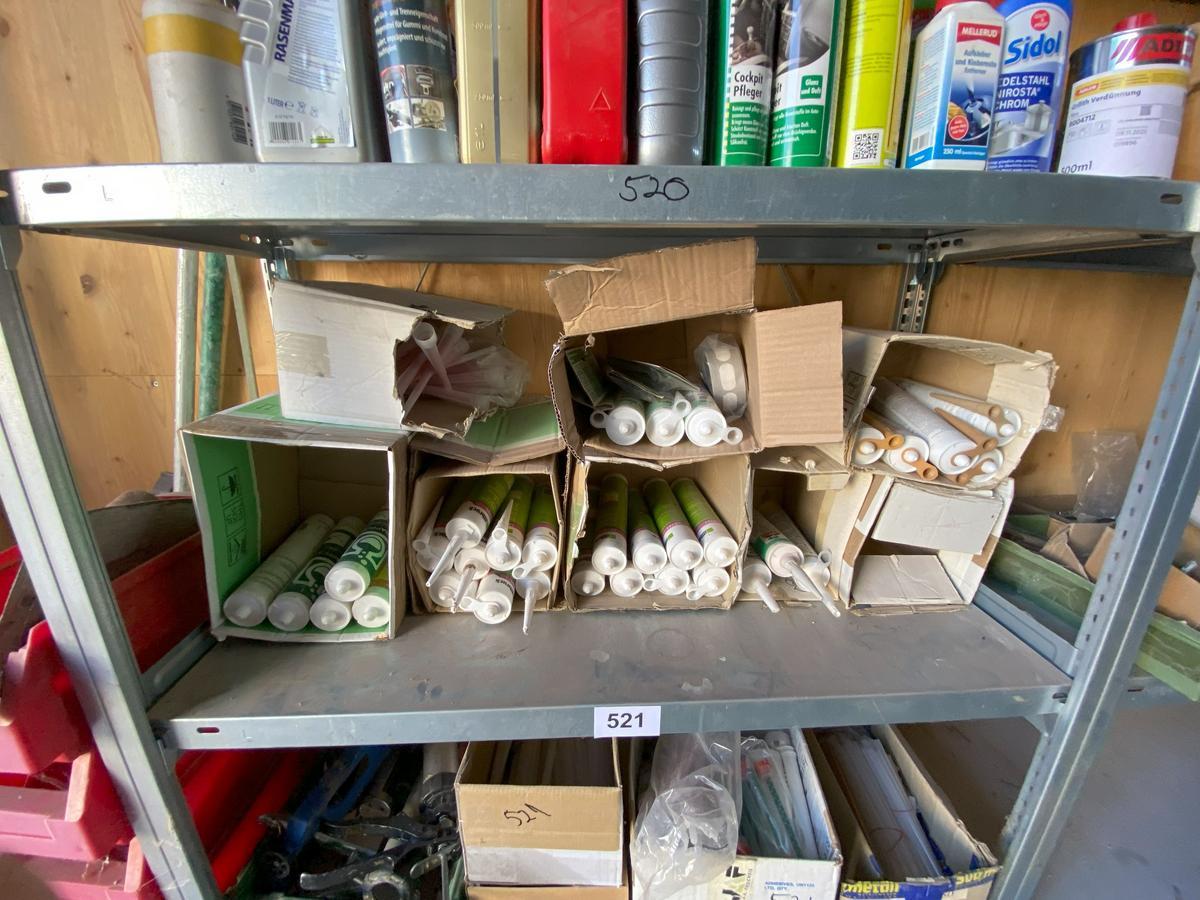 Regalinhalt Silikon und Dichtmassen