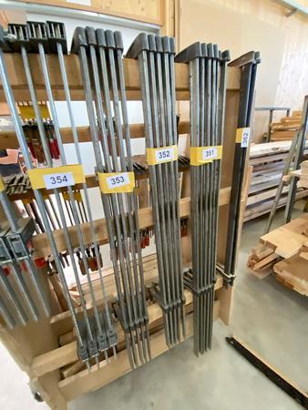 5 Stk. Schraubzwingen 125 cm 5 Stk. Schraubzwingen 125 cm