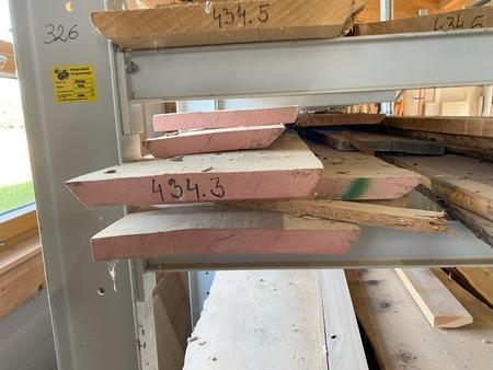 Regalinhalt: 5 Stk. Buchenholz 400 cm - 30er Regalinhalt: 5 Stk. Buchenholz 400 cm - 30er