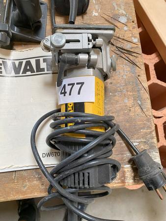 DeWalt DW670 Oberfräse DeWalt DW670 Oberfräse