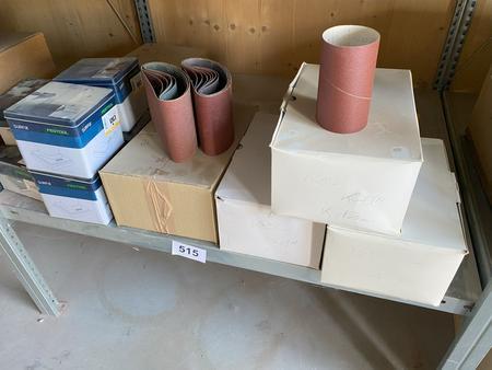 Regalinhalt Schleifmittel Regalinhalt Schleifmittel