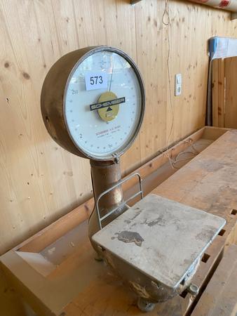Schember-,Zeigerwaage 3 kg Schember-,Zeigerwaage 3 kg