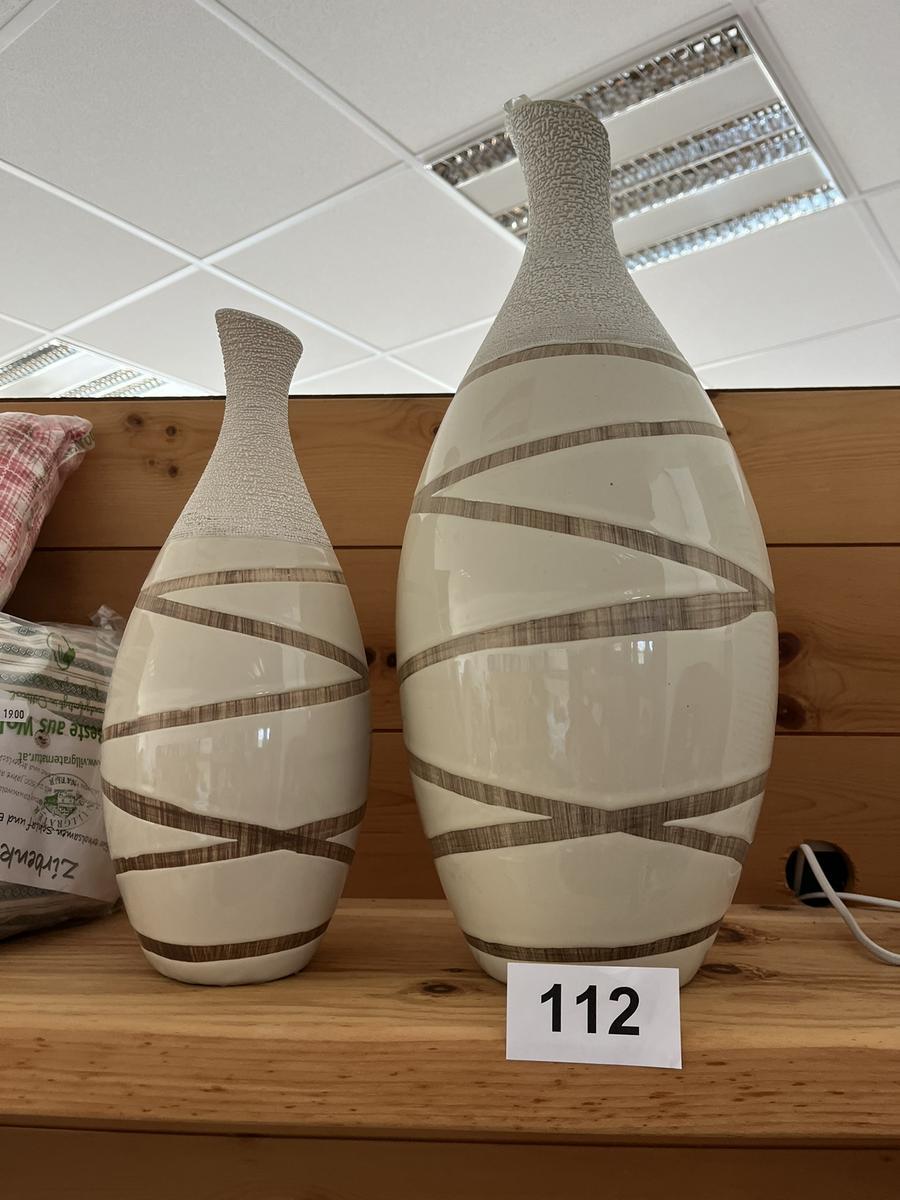 2 Stk. Keramikvasen