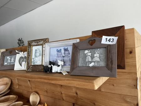 11 Stück Bildrrahmen - komplette Regalebene 11 Stück Bildrrahmen - komplette Regalebene