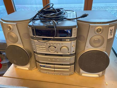 Sony High Fi Anlage mit Boxen Sony High Fi Anlage mit Boxen