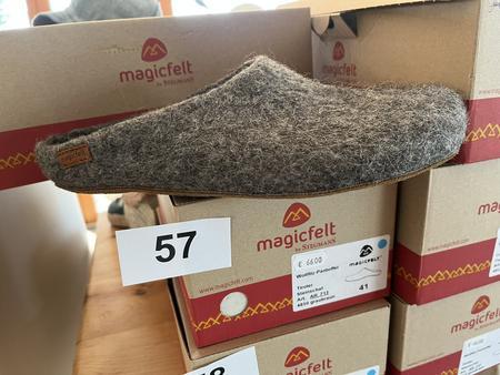 Wollfilz- Pantoffeln Größe 37 Wollfilz- Pantoffeln Größe 37