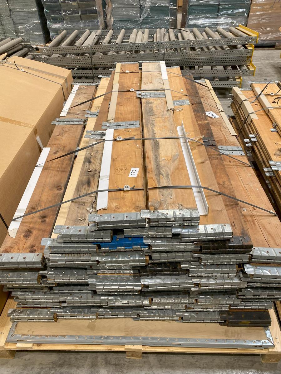 58 Stk. Euro Paletten Aufsatzrahmen je ca.120/80/20 cm klappbar