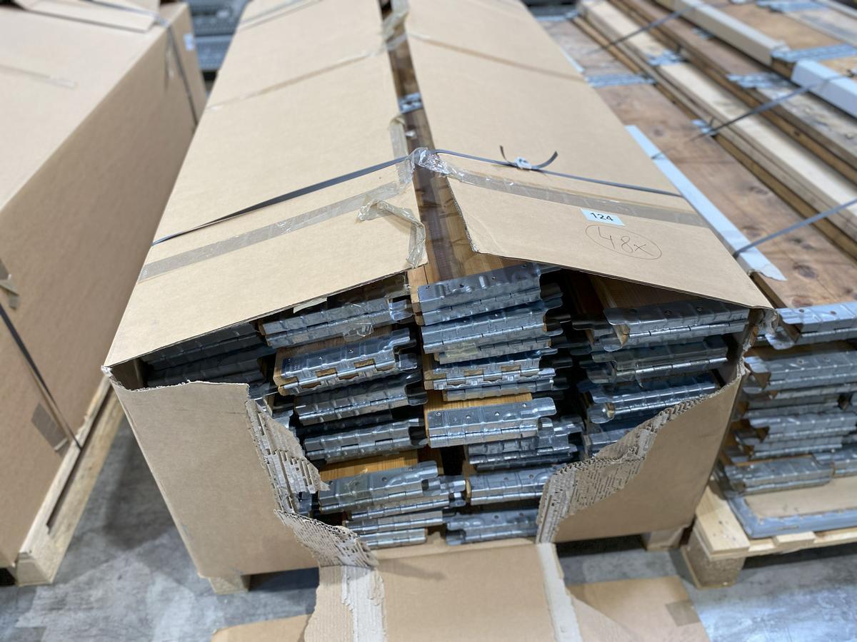 48 Stk. Euro Paletten Aufsatzrahmen je ca.120/80/20 cm klappbar