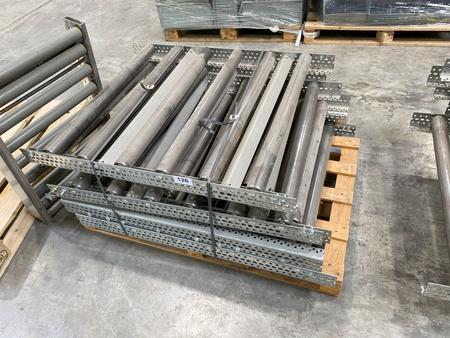 7 Stück BITO Rollbahnen verzinkt 6 Stk.110/88/8 cm - 1Stk.100/56/8 cm 7 Stück BITO Rollbahnen verzinkt 6 Stk.110/88/8 cm - 1Stk.100/56/8 cm