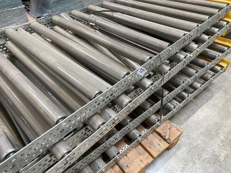 6 Stück BITO Rollbahnen verzinkt ca. 255/88/8 cm 6 Stück BITO Rollbahnen verzinkt ca. 255/88/8 cm