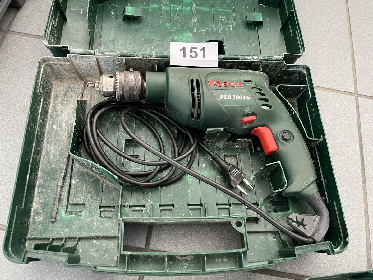 Bosch Schlagbohrmaschine Typ PSB500RE- mit Koffer
