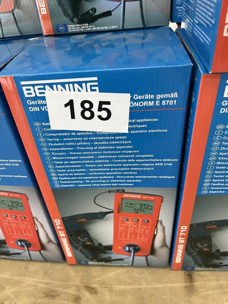 BENNING Gerätetester Fabriksneu ST710