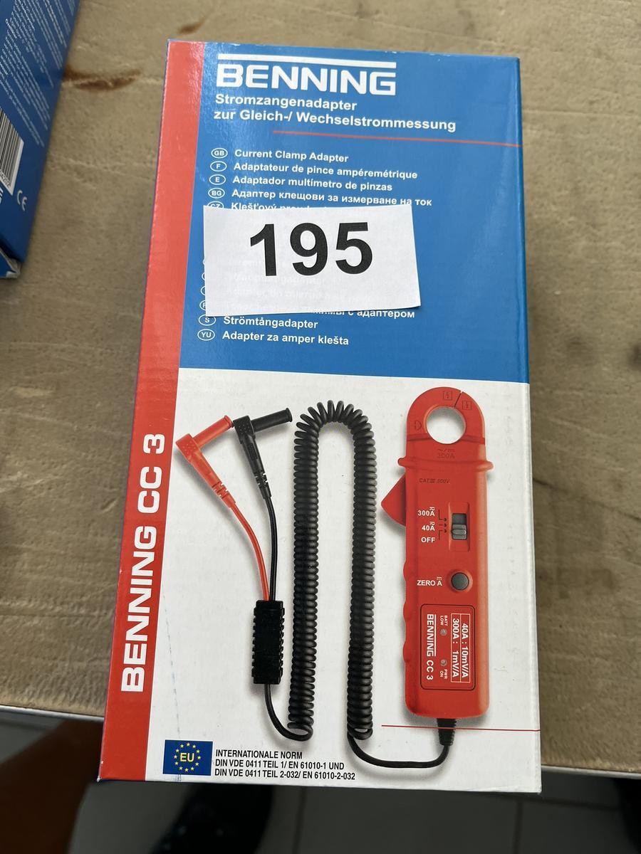 BENNING CC3 Stromzangen Adapter