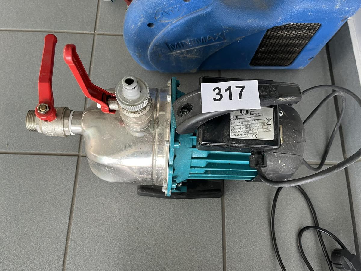 Wasserpumpe max. 52 Liter/min JX100