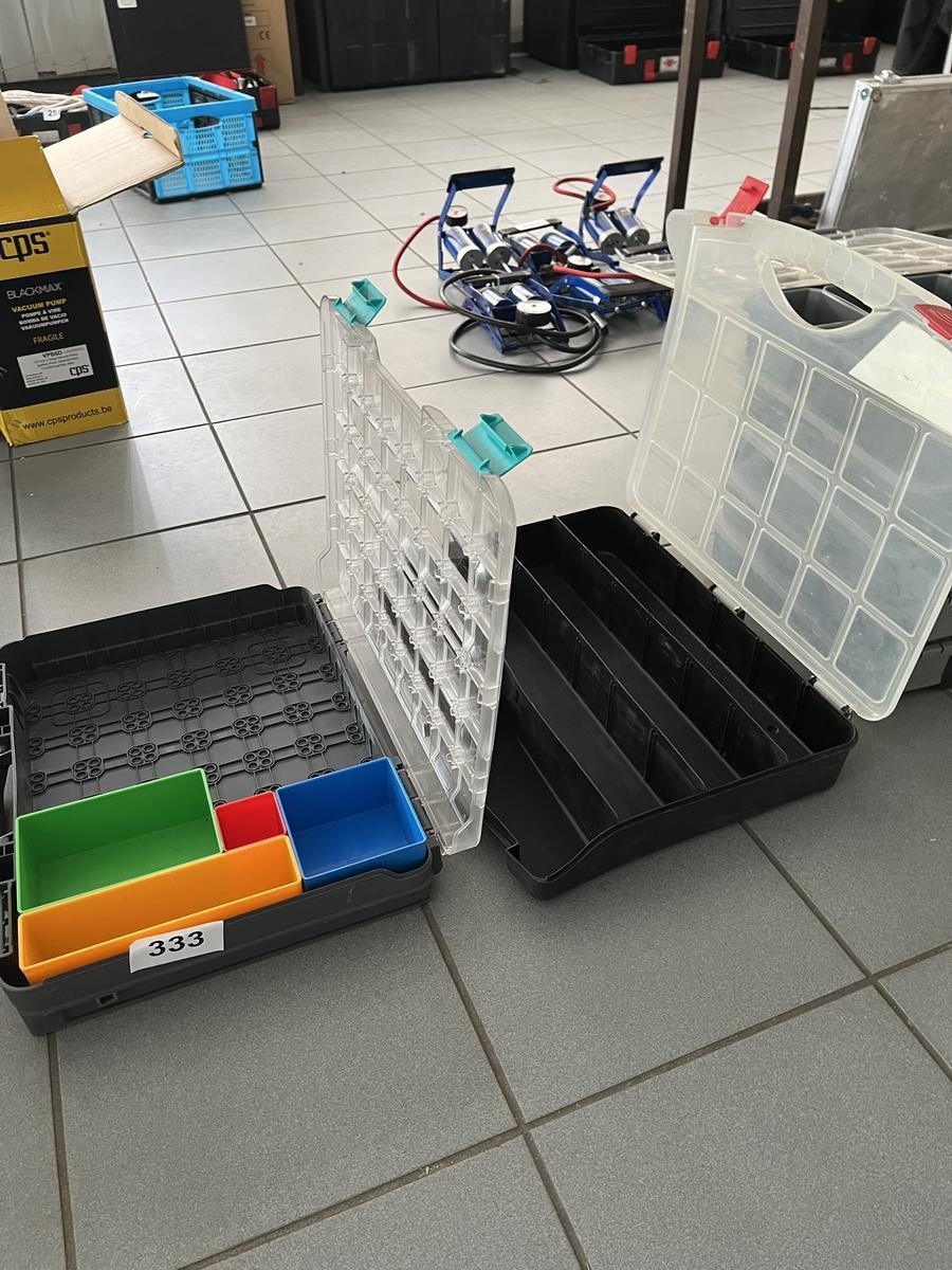 2 Stk. Sortimentkoffer für Kleinteile