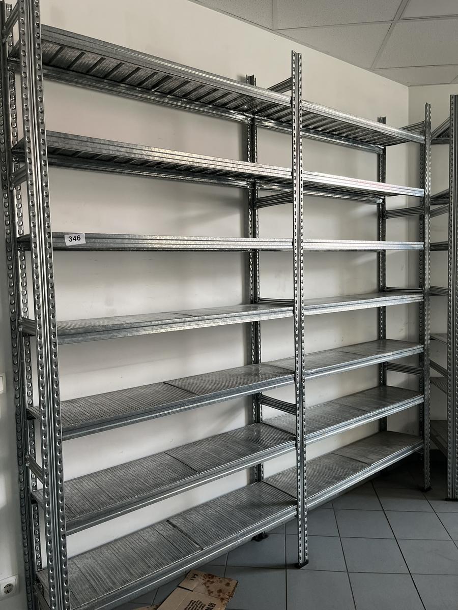 Steckregalanlage 240 x 32 x 250 cm