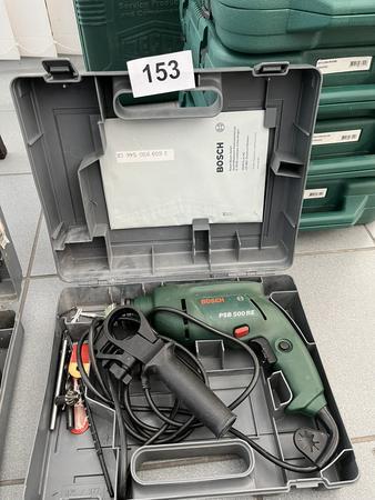 Bosch Schlagbohrmaschine Typ PSB500RE- mit Koffer Bosch Schlagbohrmaschine Typ PSB500RE- mit Koffer