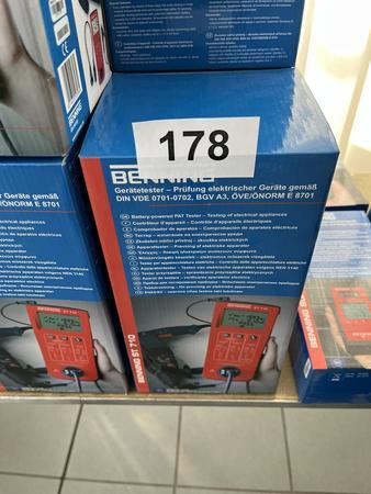 BENNING Gerätetester Fabriksneu ST710 BENNING Gerätetester Fabriksneu ST710