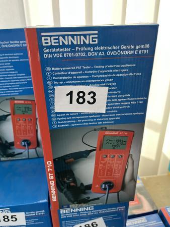 BENNING Gerätetester Fabriksneu ST710 BENNING Gerätetester Fabriksneu ST710