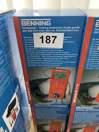 BENNING Gerätetester Fabriksneu ST710 BENNING Gerätetester Fabriksneu ST710