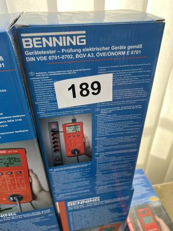 BENNING Gerätetester Fabriksneu ST710 BENNING Gerätetester Fabriksneu ST710