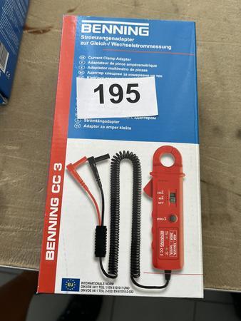 BENNING CC3 Stromzangen Adapter BENNING CC3 Stromzangen Adapter