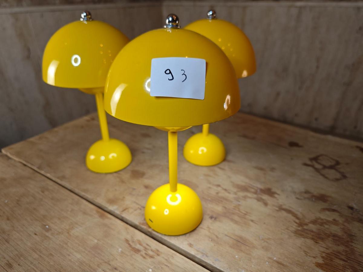 Akku Tischlampen, Dimmbar, mit USB-C Ladeanschluss, 3 Stk, Gelb?d=2025-09-02 14:39:35