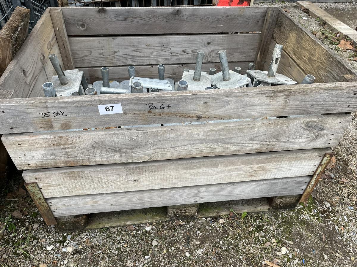 35 Stk. H 20 Gabelköpfe