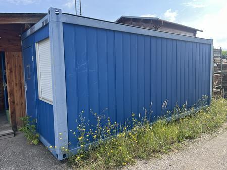 CONTAINEX Doppelcontainer 6055/4870/2600 mm bestehend aus 2 Containern mit Klima, 4 Fenster, 2 Eingangstüren, E-Installation, Koppelsatz CONTAINEX Doppelcontainer 6055/4870/2600 mm bestehend aus 2 Containern mit Klima, 4 Fenster, 2 Eingangstüren, E-Installation, Koppelsatz