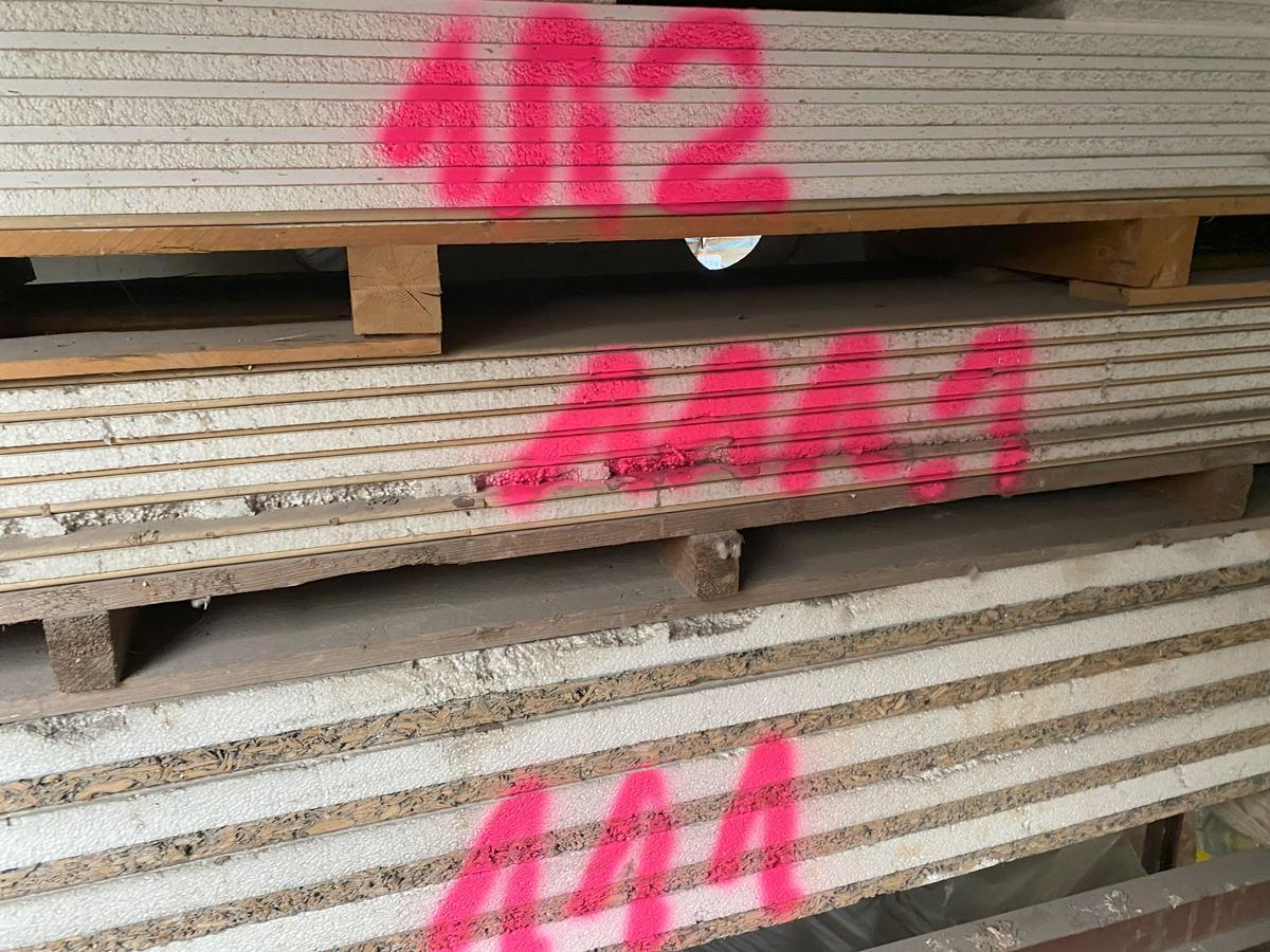1 Palette Wärmedämmplatten