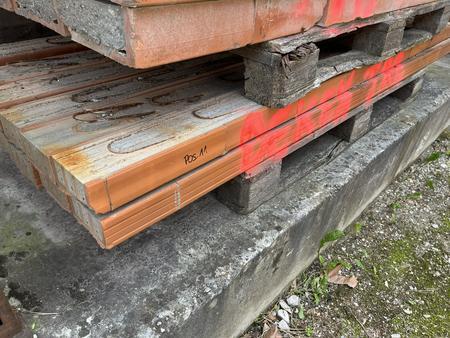 12Stück Ziegelüberlagen 200 cm / 12.5/7 12Stück Ziegelüberlagen 200 cm / 12.5/7