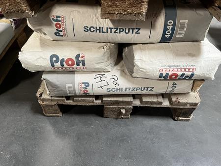 Schlitzputz 8 Sack a 40 kg Schlitzputz 8 Sack a 40 kg