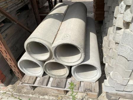 5 Stk. Betonrohre 100/20 cm 5 Stk. Betonrohre 100/20 cm
