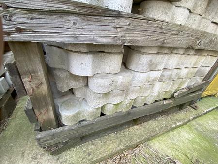 ca.8 m2 Wellenverbundsteine ca.8 m2 Wellenverbundsteine